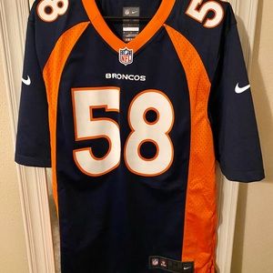 DENVER BRONCOS VON MILLER #58 jersey